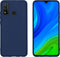 iMoshion Hoesje Geschikt voor Huawei P Smart (2020) Hoesje Siliconen - iMoshion Color Backcover - Donkerblauw