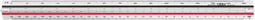 Schaalstok M鯾ius & Ruppert 30cm wit/gekleurd school