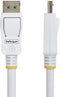 Startech.com DP12-CABLE-6FTW - DisplayPort 1.2 Kabel - 4K 60Hz 21.6Gbps - Wit