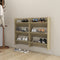 vidaXL-Wandschoenenkasten-2-st-60x18x90-cm-spaanplaat-sonoma-eiken
