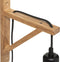 Atmosphera Wandlamp Wild - Hout - H22.5 cm - Lamp voor aan een wand - EXCL lamp