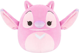 Squishmallows - Disney Angel - 25cm pluche - roze wit beige