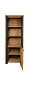 HSM Collection Boekenkast Atlanta - rustiek oud teak/metaal