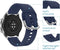 iMoshion Bandje Geschikt voor Huawei Watch GT Pro, Huawei Watch GT 2e Sport (46mm), Huawei Watch GT 2 - iMoshion Siliconen bandje - Donkerblauw