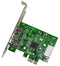 Startech.com PEX1394B3 - PCI Express FireWire Card - 3x FireWire poorten (1x 400, 2x 800) - Vereist 4-pin Molex voeding