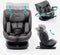 Babyauto Xperta i-Size Autostoel - 360° met Isofix - 40 tot 150cm - 0 tot 36kg - Tot 12 jaar - Kleur Grijs