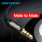 Vention BAGBH audio kabel 2 m 3.5mm Zwart