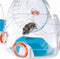 Ferplast Combi 2 Hamsterkooi - Blauw - 79,5 x 29,5 x 26,3 cm