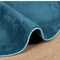 vidaXL - Vloerkleed - OVIEDO - laagpolig - Ø - 160 - cm - turquoise