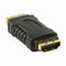 Nedis CVGB34900BK - HDMI Koppeling - Verbindt twee HDMI-kabels - Goud Zwart