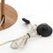 Light & Living Vloerlamp Donio - Naturel/Crème - 33.5x28x155cm - Modern - Staande lampen voor Woonkamer - Slaapkamer