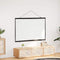 vidaXL - Projectiescherm - wandhangend - 50 - inch - 16:9