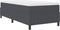 vidaXL - Boxspringbed - Donkergrijs - 80x200 - cm - Corduroystof