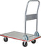 STIER Platform Truck - Aluminium Transport Trolley - Opvouwbare Rand Protector - Zilver