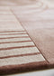 Brink en Campman - Brink en Campman Decor Lola 095403 Vloerkleed - 140x200 - Rechthoek - Laagpolig Tapijt - Modern - Beige, Bruin, Roze