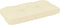 vidaXL - Palletkussen - 80x40x12 - cm - stof - crèmekleurig
