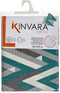 Tablecloth Thin canvas Stripes Green Grey (140 x 180 cm)