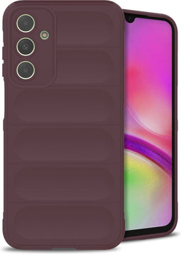 imoshion Hoesje - Geschikt voor Samsung Galaxy A25 (5G) - EasyGrip Backcover - Aubergine