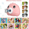 Kindervriendelijke Digitale Camera Roze - 20MP HD, 2,4 Scherm, Ingebouwde 32GB SD - Ideaal voor Kinderen 3-12 jaar