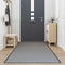 vidaXL - Deurmat - 115x500 - cm - grijs