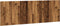 vidaXL - Hoofdbord - wandmodel - 240x1,5x80 - cm - bewerkt - hout - oud - houtkleurig