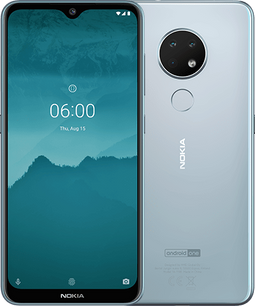 Nokia 6.2 - Smartphone - 4GB RAM - 64GB opslag - Zilver