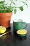CABANAZ - schaaltje, keramiek, TEA TIP / MINI BOWL, 50 ml, donkergroen