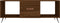 vidaXL - Salontafel - 102x50x40 - cm - bewerkt - hout - bruin - eikenkleur