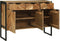 vidaXL - Dressoir - 100x30x75 - cm - Massief - Acaciahout