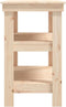 vidaXL - Werkbank - 78,5x50x80 - cm - massief - grenenhout