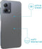 iMoshion Hoesje Geschikt voor Motorola Moto G53 Hoesje Siliconen - iMoshion Softcase Backcover smartphone - Transparant
