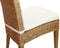 SVJ Eetkamerstoelen - 60x48x98 cm - Rotan - Lichtbruin - Set van 6