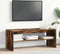 vidaXL - Tv-meubel - 100x40x40 - cm - bewerkt - hout - gerookt - eikenkleurig