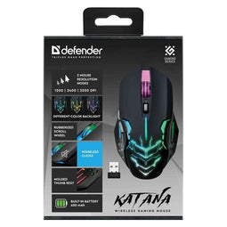 Defender Katana GM-511 - Draadloze Muis - 3200DPI