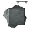 Coast Stapstenen Grijs – Set van 8 Tuintegels met 32 Grondpennen – 39,5 x 39,5 cm