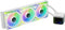 XPG Levante II - All-in-one liquid cooler - 360mm - 3 ventilatoren - Wit