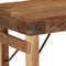 vidaXL - Ligbank - 110x35x46 - cm - Gerecycled - Massief - Hout