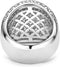 TI SENTO Ring 1954SD - Zilveren dames ring - Gerhodineerd - Maat 50