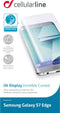 Cellular Line Galaxy S7 Edge - Screen protector - Superdunne zelfhechtende folie