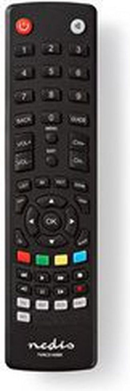 Nedis TVRC2140BK - Universele Afstandsbediening - Voorgeprogrammeerd - 4 Apparaten - Zwart