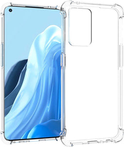 iMoshion Hoesje Geschikt voor Oppo Find X5 Lite 5G Hoesje Siliconen - iMoshion Shockproof Case - Transparant