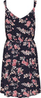 ONLY ONLKARMEN S/L SHORT DRESS AOP WVN NOOS - Dames Jurk - All over bloemenprint - Maat 36