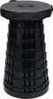Opvouwbare kruk extra strong zwart per 10 - telescopische kruk - 250 kg - inklapbare kruk - draagbaar - kampeerstoel - opstapkrukje