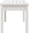 vidaXL - Tuinbank - 80x44x45 - cm - massief - grenenhout - wit