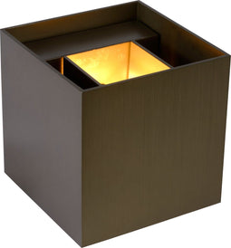 Lucide XIO - Wandlamp - LED Dimbaar G9 1x4W 2700K - Verstelbare stralingshoek - Roest bruin