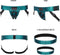 Strap-On-Me - Strap-on Harnas PVC Leatherette Curious - Metallic Groen