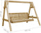 vidaXL Schommelstoel 215x171x180 cm FSC geïmpregneerd grenenhout