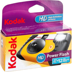 Kodak Power Flash - Wegwerpcamera 27+12 shots - Ingebouwde flitser