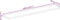 vidaXL - Tafelblad - met - natuurlijke - rand - 140x30x2,5 - cm - massief - mangohout