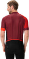 Vaude Posta FZ Tricot fietsshirt korte mouwen rood heren